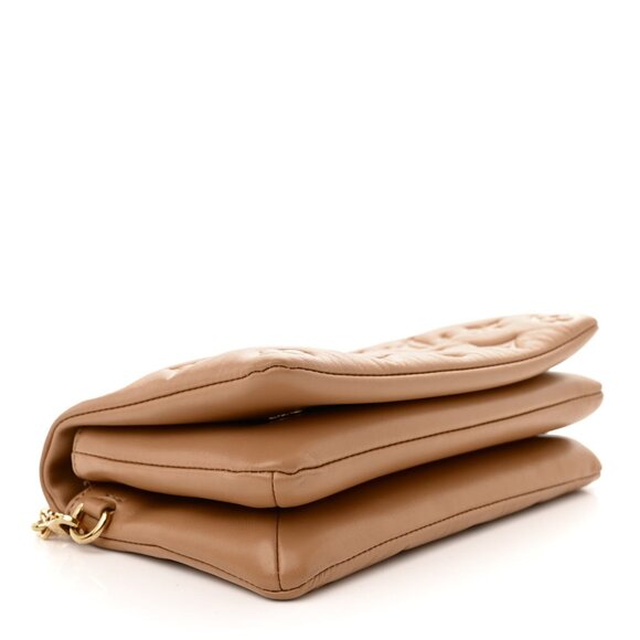 Louis Vuitton Camel Pochette Coussin Shoulder Bag - Picture 11 of 12